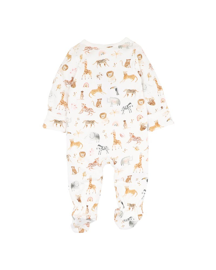 BEBE BILLIE ORGANIC LS ZIPSUIT