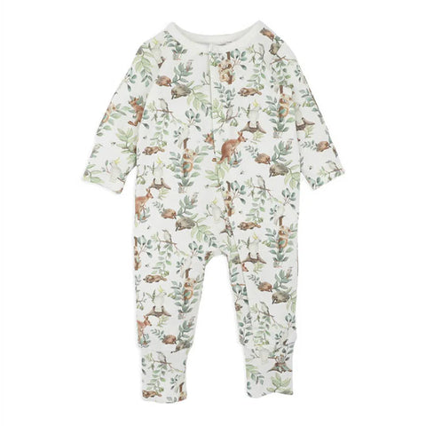 BEBE CHARLIE ORGANIC ZIPSUIT