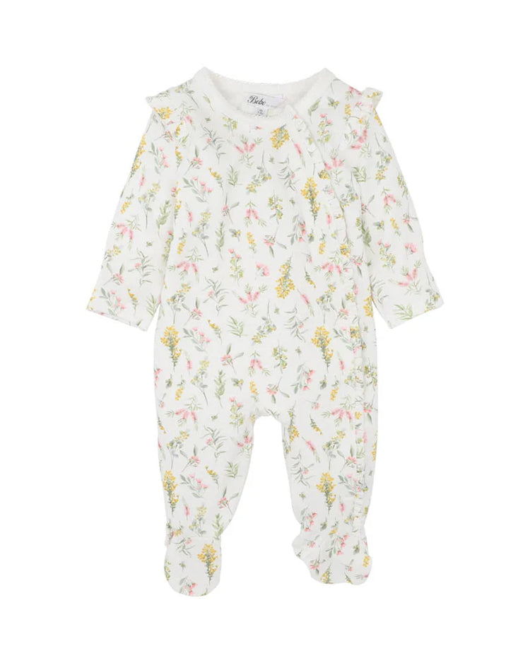 BEBE CHARLI ORGANIC LS ZIPSUIT