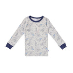 Marquise Boys Grey Origami Dinosaur Pyjamas