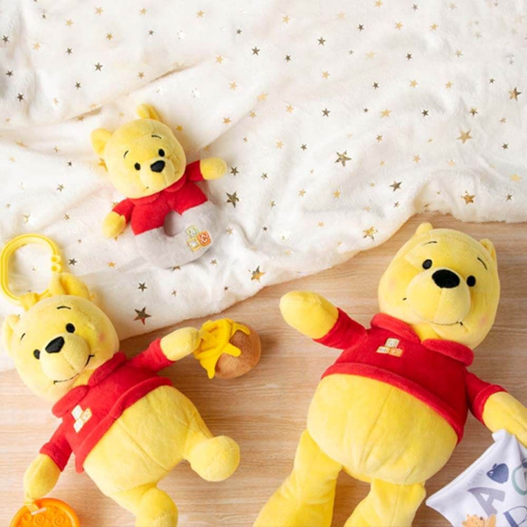 RED SHIRT: WINNIE THE POOH RING RATTLE
