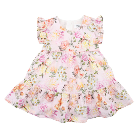 BEBE TILLIE PRINT DRESS 3-7 YRS