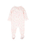 BEBE ZOE PRINT LS WRAP ONESIE