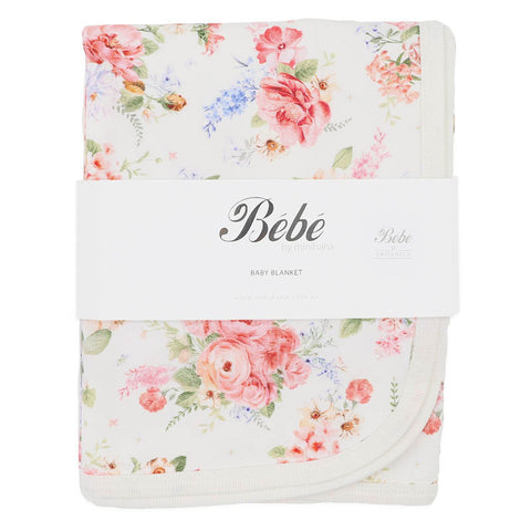 BEBE ANYA BLOOM ORGANIC BUNNY RUG