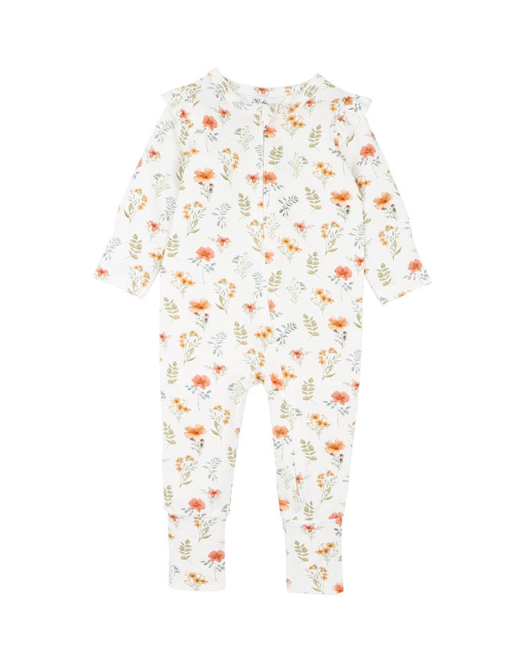BEBE GEMMA ORGANIC ZIPSUIT