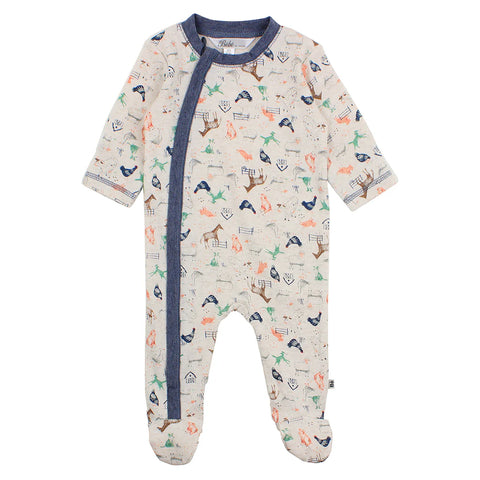 BEBE BEAU ZIP ROMPER(00000 Premature)