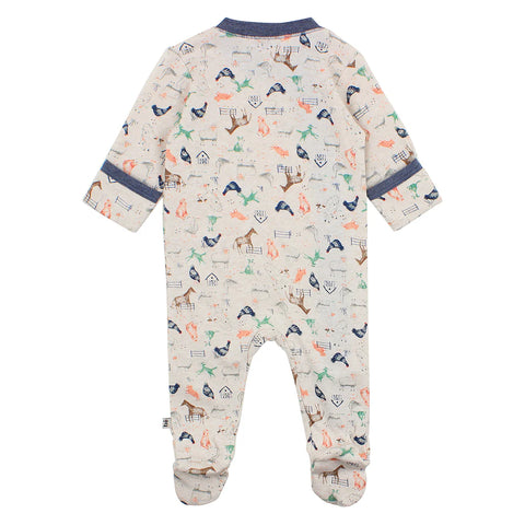 BEBE BEAU ZIP ROMPER(00000 Premature)