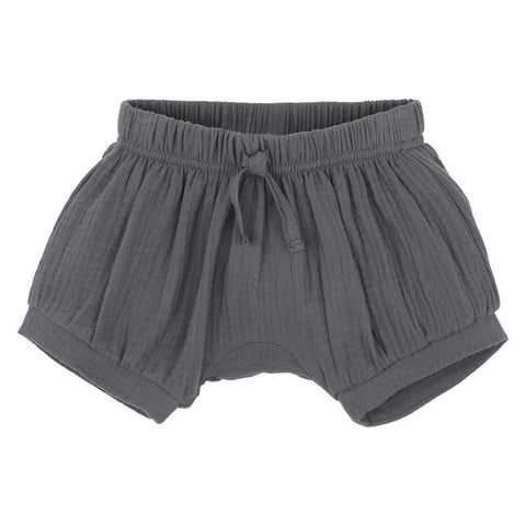 BEBE SLATE GREY CRINKLE SHORTS