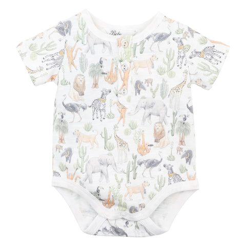 BEBE ELLIS PRINT BODYSUIT