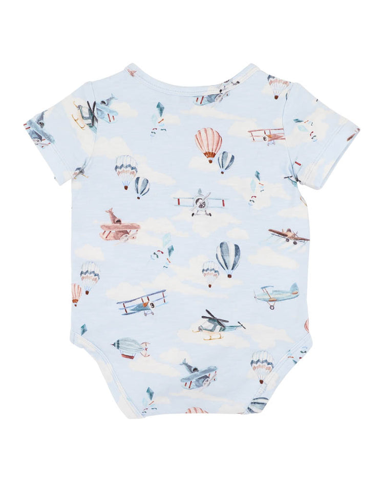 BEBE HARLAN PRINT BODYSUIT