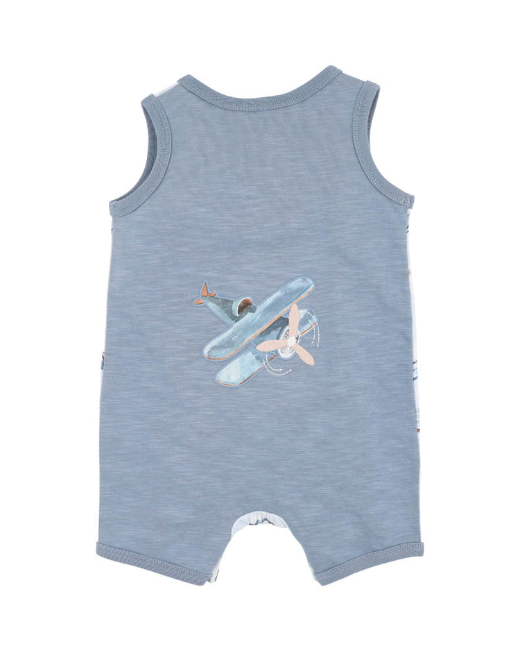 BEBE HARLAN AEROPLANE ROMPER