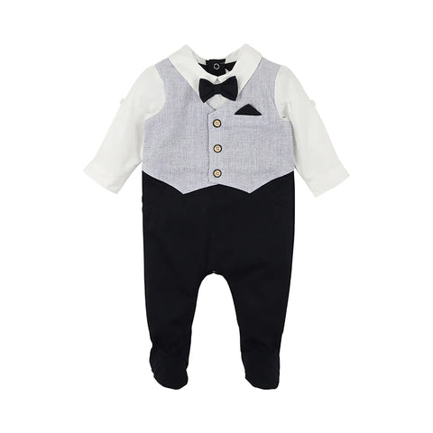 BEBE ALBERT GENTLEMAN ROMPER (SIZE 000-1)