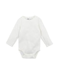 BEBE RIB LS Bodysuit Cloud