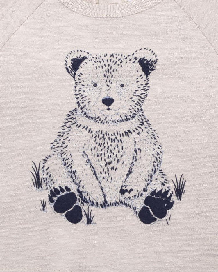 Bébé MYLES FLOCK BEAR TEE