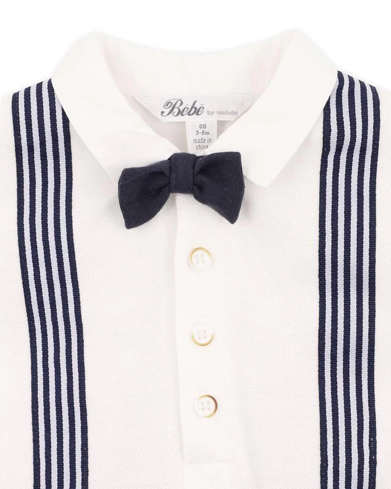 BEBE  OLIVER GENTLEMAN  ONESIE