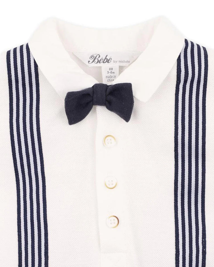 BEBE OLIVER GENTLEMAN ONESIE