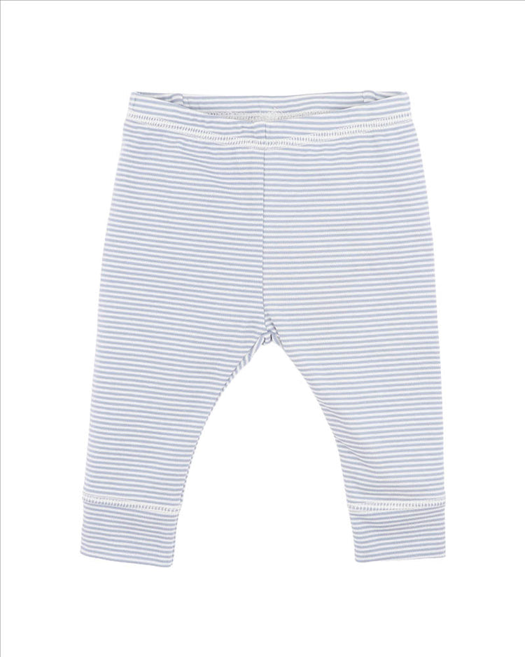 BEBE ALVIN STRIPE ORGANIC LEGGINGS