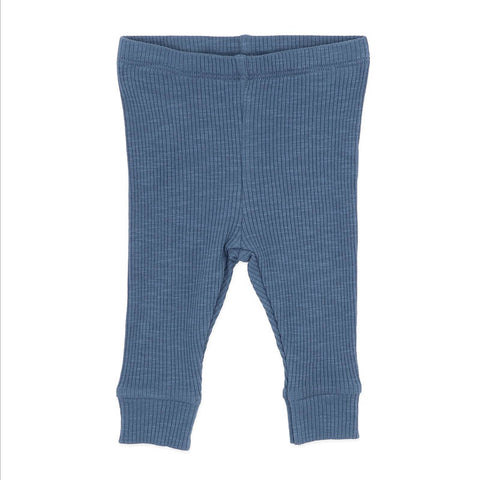 BEBE HUNTER PLAIN RIB LEGGINGS