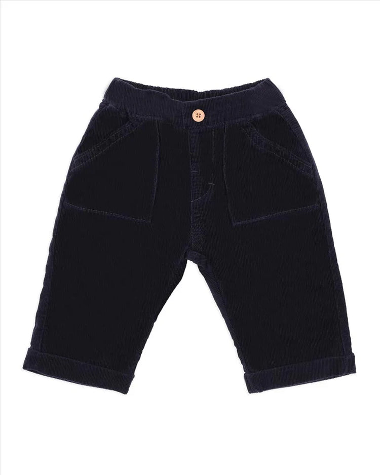 BEBE JAKE NAVY PULL ON PANTS