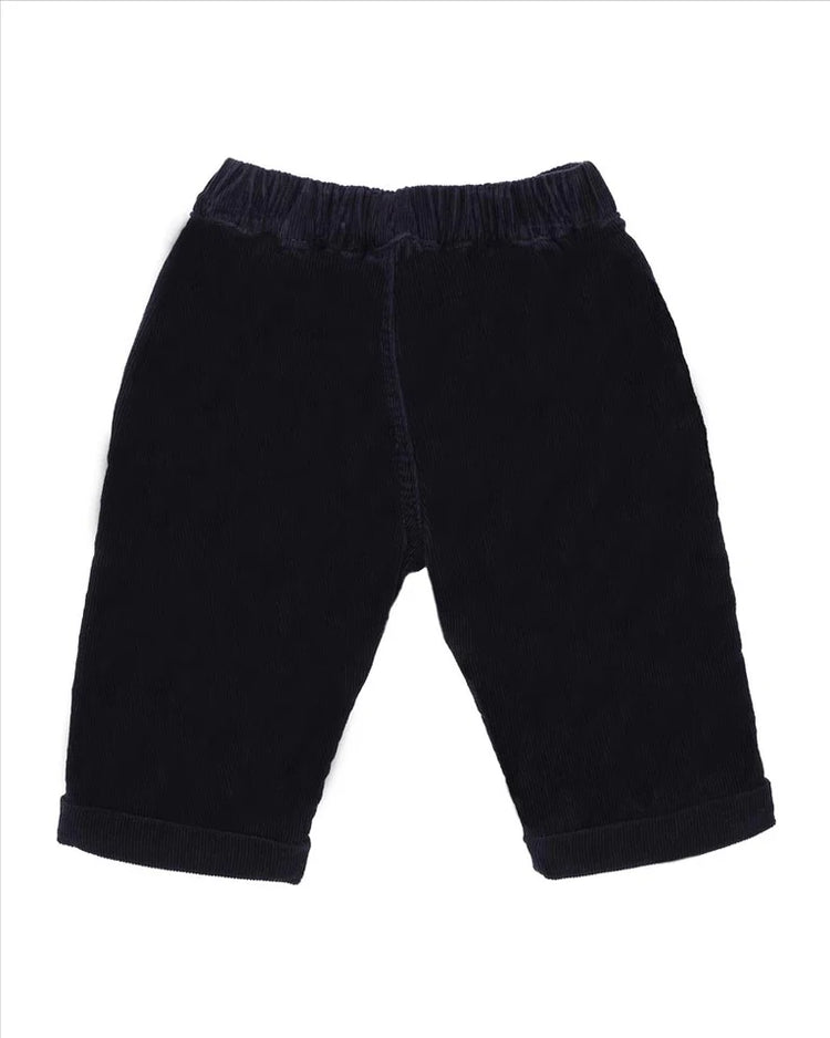 BEBE JAKE NAVY PULL ON PANTS