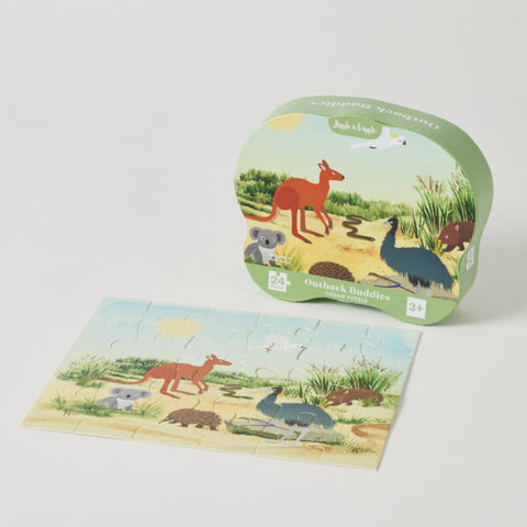 Jiggle & Giggle Outback Buddies Jigsaw 24 Pc Puzzle