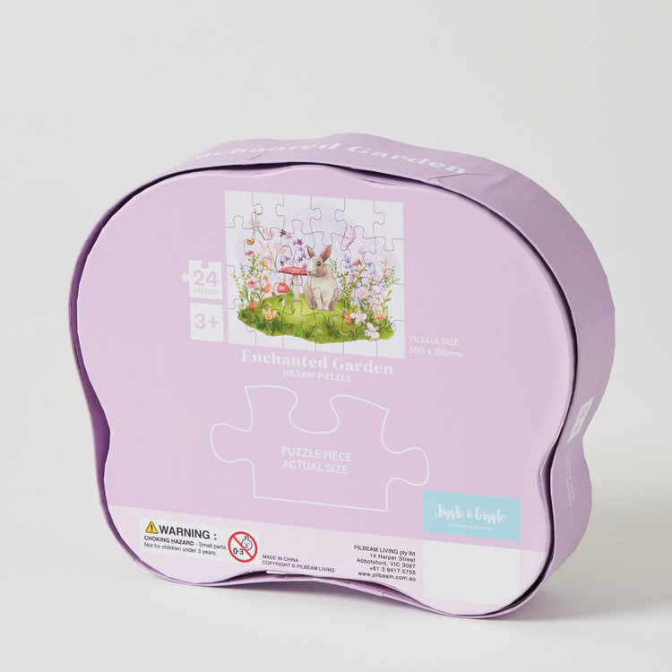 Jiggle & Giggle Enchanted Garden Jigsaw 24 Pc Puzzle