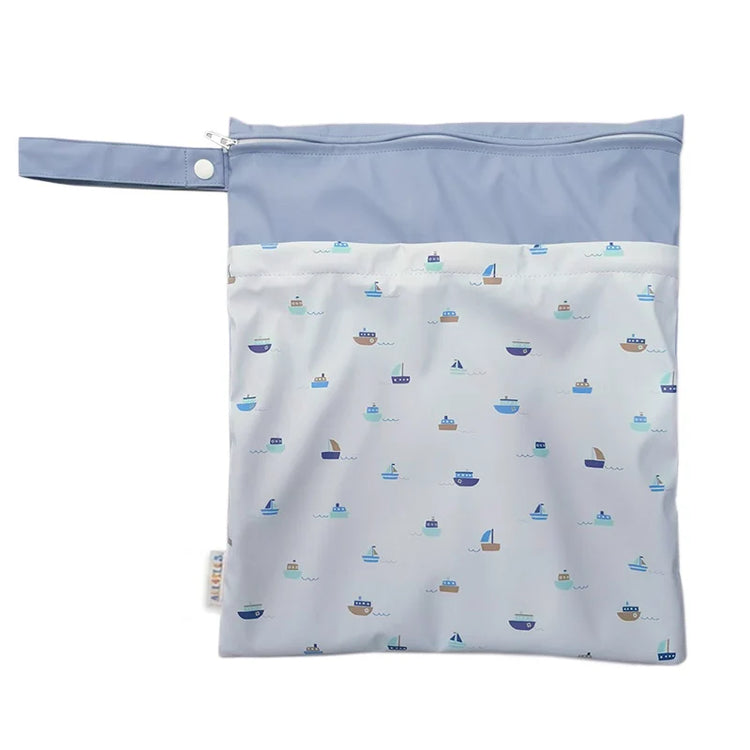 ALL4ELLA Sail Boats Recycled Wet Bag