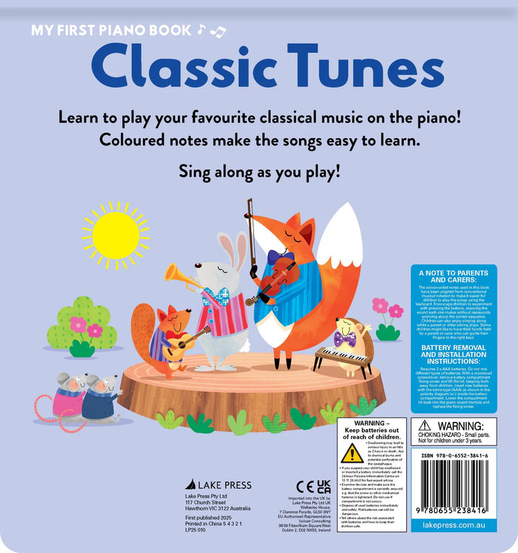 My First Piano Book - Classic Tunes