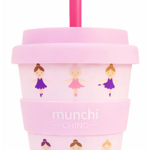 Munchi Prima Ballerina Babychino Cup - Straw Included