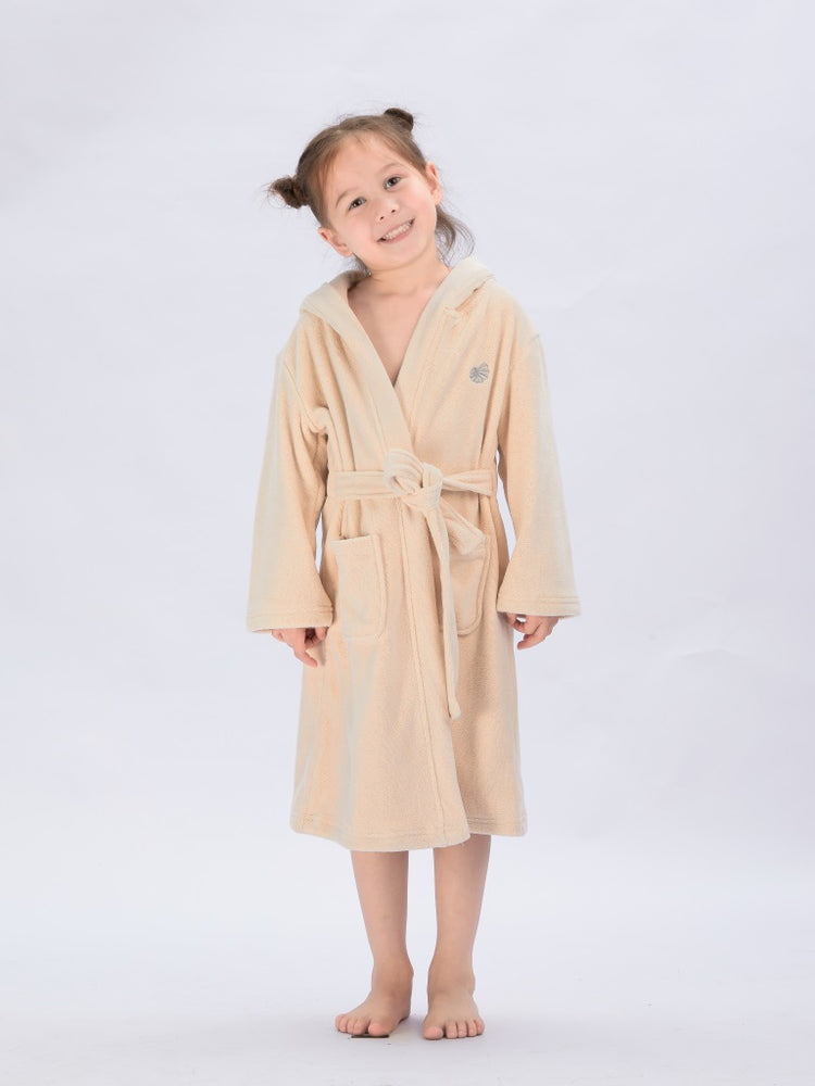Seasnail Bathrobe For Kids-Beige