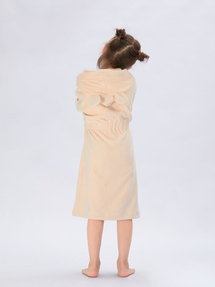 Seasnail Bathrobe For Kids-Beige