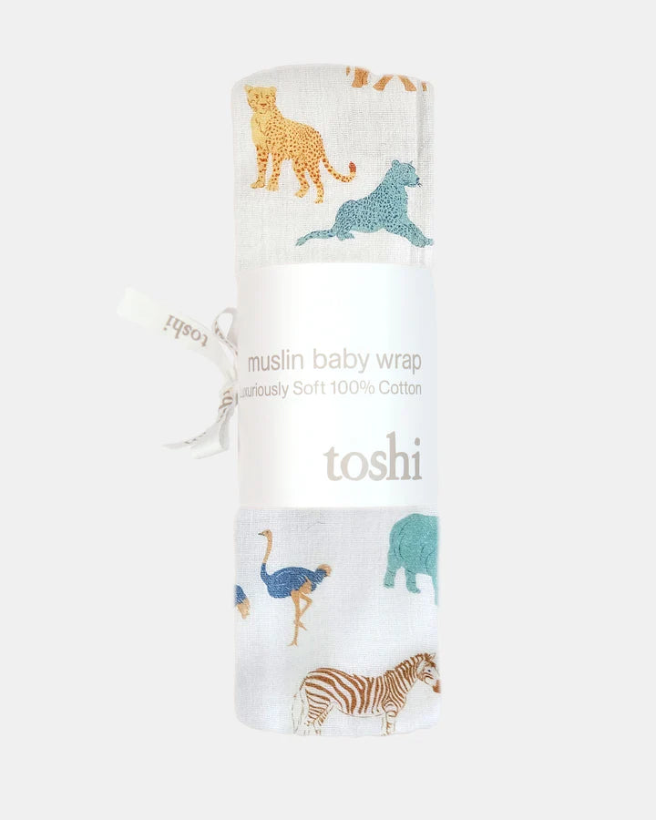 Toshi Wrap Muslin Down Under /Congo Dawn