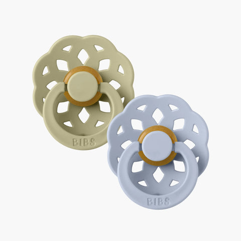 Bibs Boheme, S2 - Khaki/Dusty Blue - (2pk)