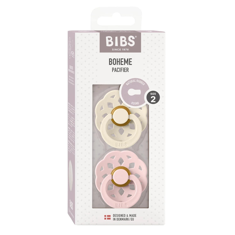 Bibs Boheme, S2 - Ivory/Blossom - (2pk)