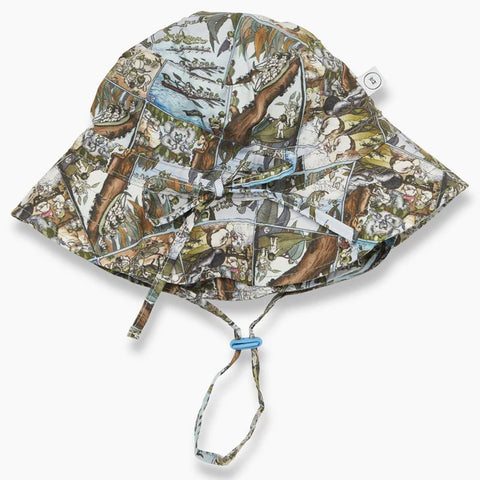 Walnut May Gibbs Sunny Sunhat - Patchwork