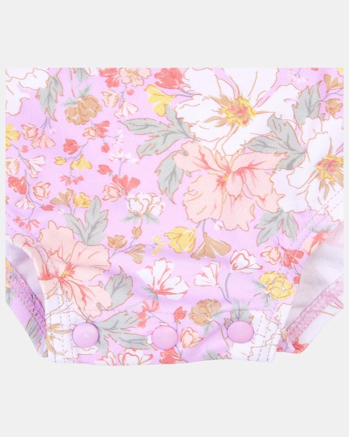 Toshi Swim Baby Onesie L/S Classic - Dahlia