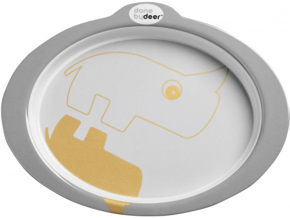 Done By Deer - Anti-Slip Plate Contour - grey