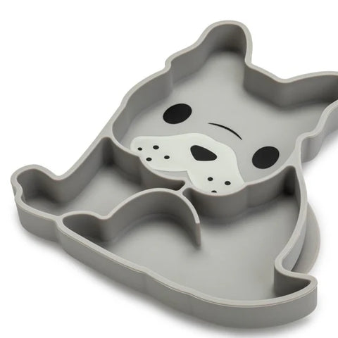 Melii Luxe Divided Silicone Suction Plate-BULLDOG