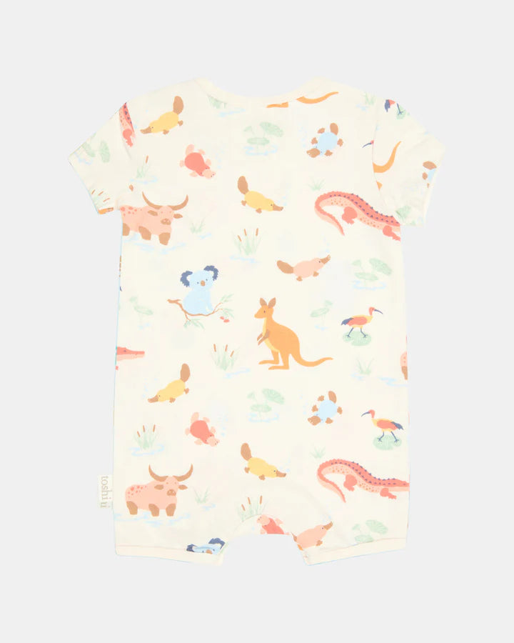 Toshi Onesie S/S Banjo /Kakadu Dawn