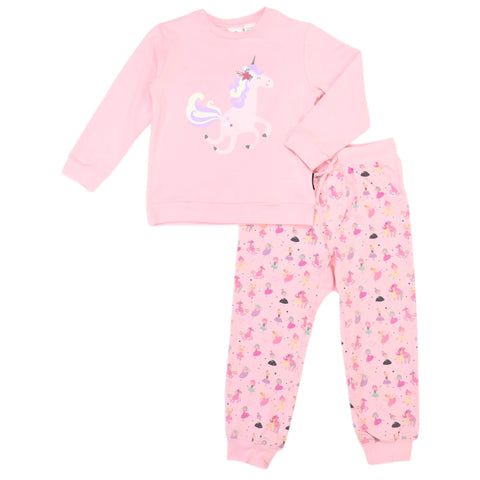 Korango Dancing Unicorn Pyjamas Pink