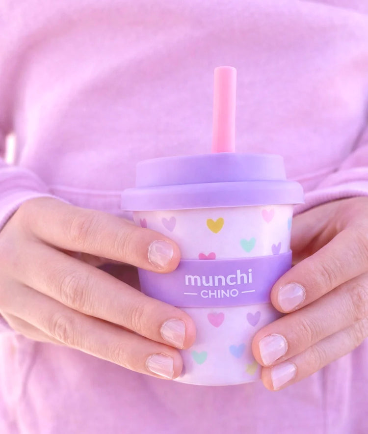 Munchi Prima Ballerina Babychino Cup - Straw Included
