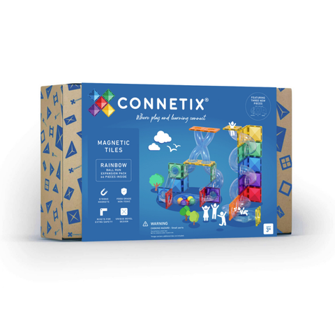 CONNETIX Rainbow Ball Run Expansion Pack 66 pc