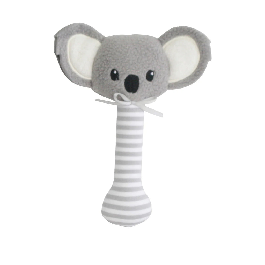 Alimrose Baby Koala Stick Rattle Grey