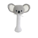 Alimrose Baby Koala Stick Rattle Grey