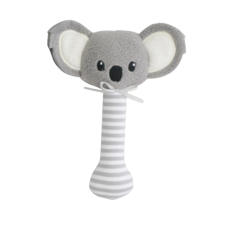 Alimrose Baby Koala Stick Rattle Grey