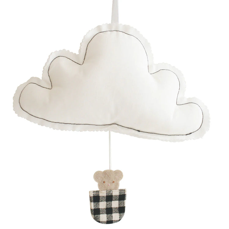Alimrose Little Ted Musical Black Check