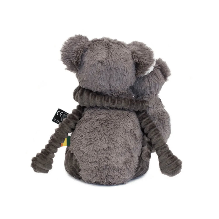 Les Ptipotos Trankilou the Koala, Mum & Baby - Grey