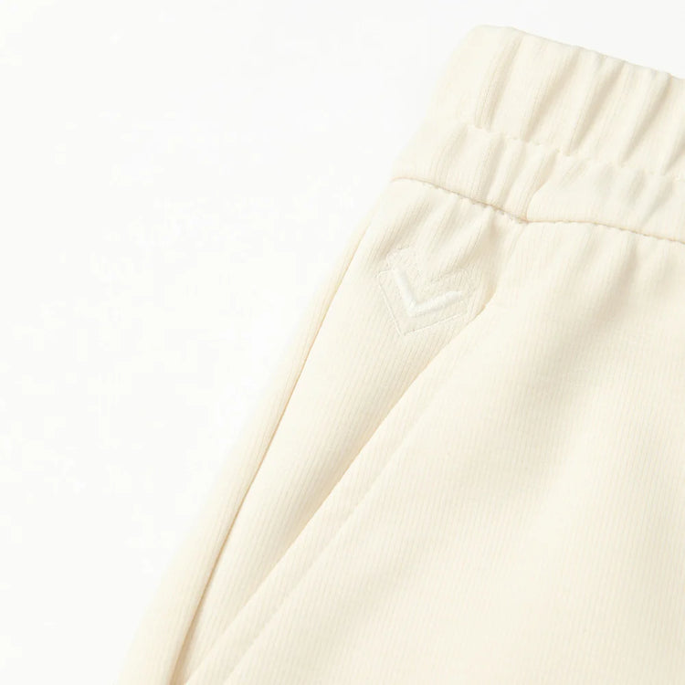 Lesimo Girls Wide Leg Cupro Pants - Oyster White