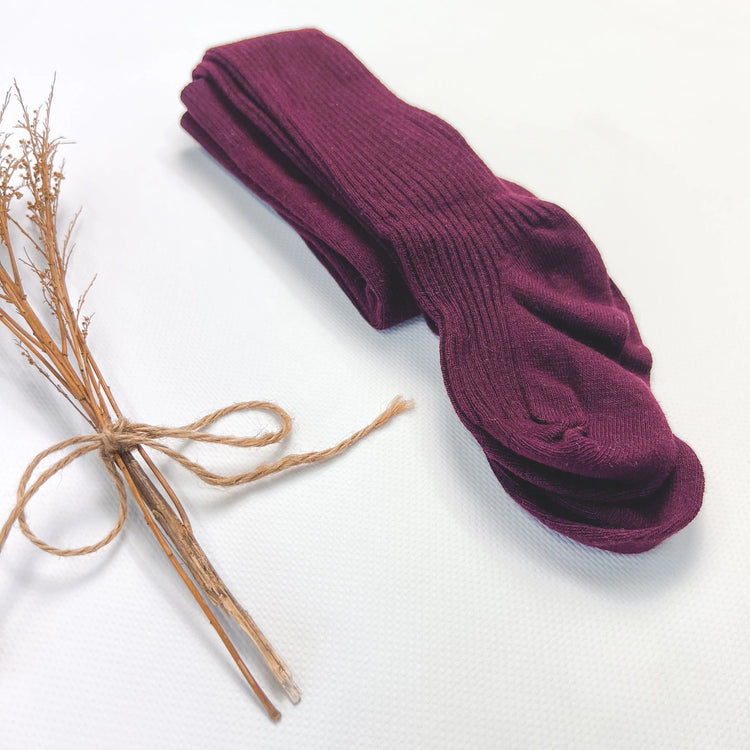 Love Henry Cotton Tights - Wine