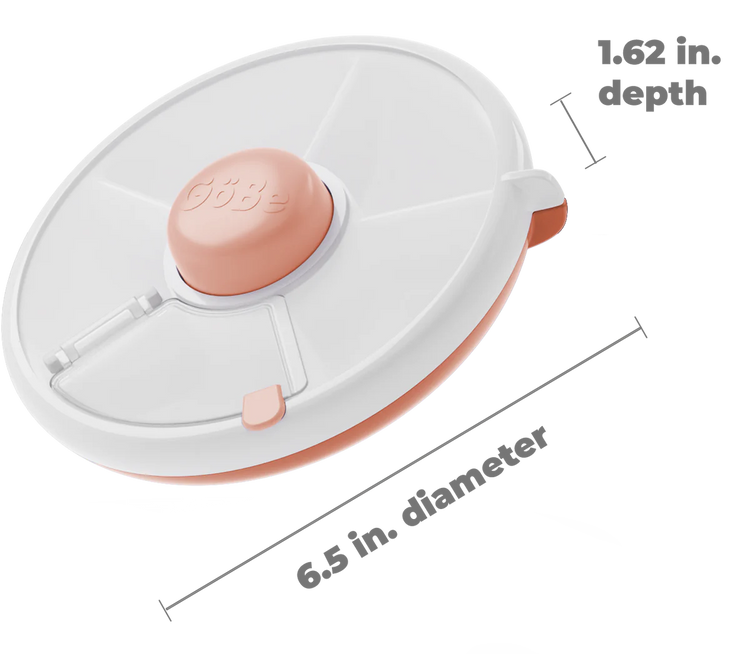 Gobe Orignial Snack Spinner Small -Pink